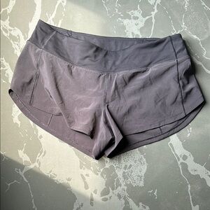 Lululemon Athletica Gray Athletic Shorts Sleek Design
